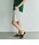 ヘザーエステルハーフパンツ≪手洗い可能≫