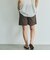 ヘザーエステルハーフパンツ≪手洗い可能≫