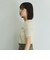 カットリブハイショクステッチTシャツ≪手洗い可能≫