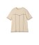 カットリブハイショクステッチTシャツ≪手洗い可能≫