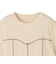 カットリブハイショクステッチTシャツ≪手洗い可能≫