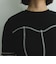 カットリブハイショクステッチTシャツ≪手洗い可能≫