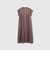 ボイルフレンチスリーブシャツワンピース≪手洗い可能≫