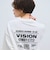 【VISION STREET WARE】HY-TECHロゴプリントTシャツ≪洗濯機で洗える≫
