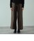 軽量ボンディングイージーワイドパンツ≪洗濯機で洗える≫