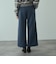 軽量ボンディングイージーワイドパンツ≪洗濯機で洗える≫