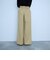 【大人の抜け感】ツイルチノワイドパンツ
