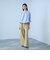 【大人の抜け感】ツイルチノワイドパンツ