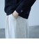 【シーズンレス】袖刺繍コットンプルオーバー