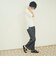 サイドポケットワイドタックパンツ
