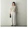 ダブルクロスワイドパンツ≪洗濯機で洗える≫