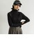 【WEB限定】【一部店舗限定】プレーティングハイネックニットプルオーバー≪手洗い可能≫