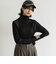 【WEB限定】【一部店舗限定】プレーティングハイネックニットプルオーバー≪手洗い可能≫