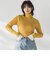 【WEB限定】【一部店舗限定】プレーティングハイネックニットプルオーバー≪手洗い可能≫