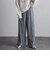 【WEB限定】シアーラメプリーツパンツ≪洗濯機で洗える≫