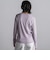 チュール使いラメリブロングTシャツ≪手洗い可能≫