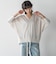 【新色追加】LEVITAシアーVネックドルマンニットプルオーバー≪手洗い可能≫