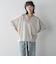 【新色追加】LEVITAシアーVネックドルマンニットプルオーバー≪手洗い可能≫