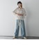 【新色追加】LEVITAシアーVネックドルマンニットプルオーバー≪手洗い可能≫