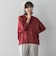 【新色追加】LEVITAシアーVネックドルマンニットプルオーバー≪手洗い可能≫