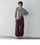 【新色追加】LEVITAシアーVネックドルマンニットプルオーバー≪手洗い可能≫