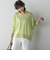 【新色追加】LEVITAシアーVネックドルマンニットプルオーバー≪手洗い可能≫