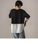 【WEB限定】シャツレイヤード風プルオーバー≪手洗い可能≫