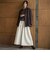 【新色追加】【ゆるっと上品】私に似合うキュロットパンツ≪手洗い可能≫
