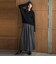 【新色追加】【ゆるっと上品】私に似合うキュロットパンツ≪手洗い可能≫