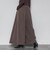 【新色追加】【ゆるっと上品】私に似合うキュロットパンツ≪手洗い可能≫