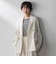 【えらべるSET UP】叶えるダブルブレストジャケット≪手洗い可能≫