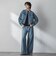 袖口ボタンドルマンニットプルオーバー≪手洗い可能≫