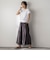 綿ボイルフレアパンツ