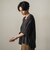 【40周年限定】メッセージ刺繍Vネックニットプルオーバー