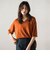 【40周年限定】メッセージ刺繍Vネックニットプルオーバー