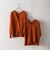 【40周年限定】メッセージ刺繍Vネックニットプルオーバー