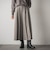 【一瞬で楽とキレイを叶える】ナチュラルストレッチプリーツキュロットパンツ≪セットアップ対応≫