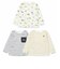 【スララク/防汚加工】いろいろデザイン長袖Tシャツ(80~130cm)