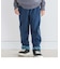 ストレッチナイロンサイドパイピングロングパンツ(90~160cm)