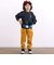 ブランドネームおしりポケットニットコールテンパンツ(80~130cm)