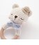 クマウサギひよこクルマモチーフかぎ編み歯がためベビー