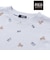 【POLO BCS(ポロ・ビーシーエス)×SLAP SLIPコラボ】【お揃い】POLO総柄プリントTシャツ+クマさん刺しゅうベスト2点セット(80~130cm)