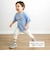 【スララク/防汚加工/オーガニックコットン】わくわく男の子半袖Tシャツ(80~130cm)