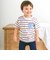 【スララク/防汚加工/オーガニックコットン】わくわく男の子半袖Tシャツ(80~130cm)