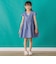 【店舗限定】【前後着用可能】ダンガリーフリル襟カシュクールワンピース(95~150cm)<br>