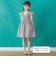 【店舗限定】【前後着用可能】ダンガリーフリル襟カシュクールワンピース(95~150cm)<br>