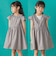 【店舗限定】【前後着用可能】ダンガリーフリル襟カシュクールワンピース(95~150cm)<br>