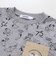 【PEANUTS×SLAP SLIP】75周年スヌーピーいっぱいポケット付き総柄Tシャツ(80~130cm)