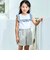 リネン調オックスタックショートパンツ(90~160cm)
