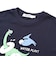 【水にぬれると色が変わる！？】恐竜水遊びプリントTシャツ(80~130cm)
